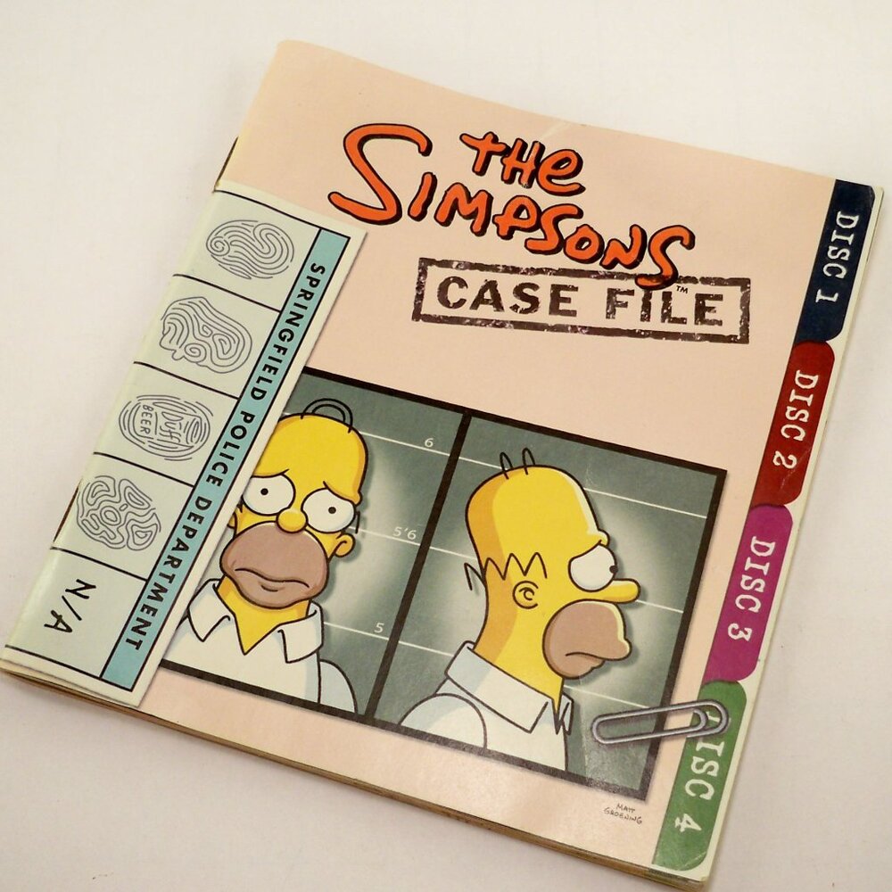 The Simpsons S6 Booklet Who Shot Mr. Burns